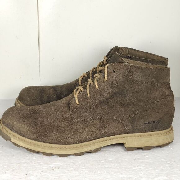 Sorel Men's Madson II Wp US11,5 Brown Waterproof Ankle Chukka  Boots - Picture 2 of 16